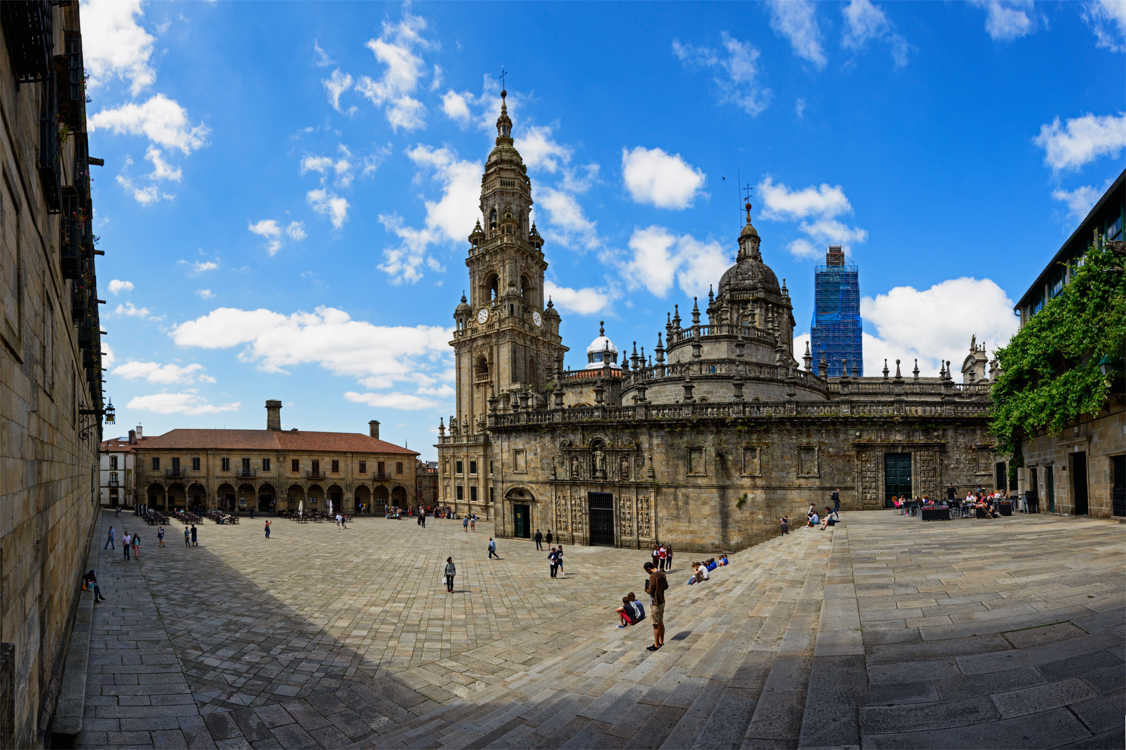 Galicia. The arrival of the Way of Saint James, Catedral de Santiago de Compostela